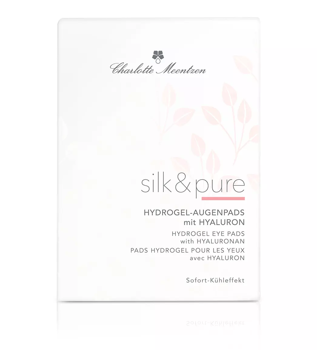 Charlotte Meentzen Silk & Pure Hydrogel-Augenpads mit Hyaluron